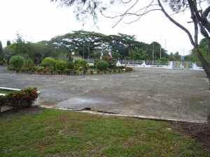 Front entrance and carpark area